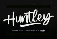 Huntley Font - Featured Image
