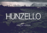 Hunzello Regular Font - Featured Image
