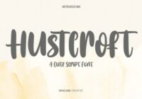 Hustcroft Font - Featured Image