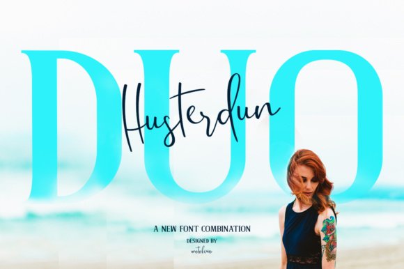 Husterdun Font - Featured Image