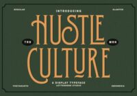 Hustle Culture Font - Featured Image