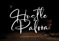 Hustle Pafora Font - Featured Image