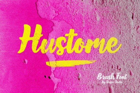 Hustome Font - Featured Image