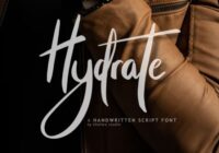 Hydrate Font - Featured Image