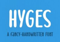 Hyges Font - Featured Image