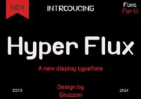 Hyper Flux Font - Featured Image