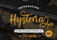 Hysteria Font - Featured Image