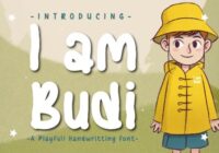 I Am Budi Font - Featured Image