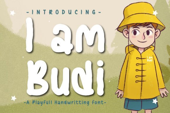 I Am Budi Font - Featured Image