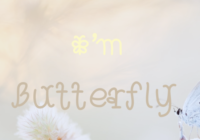 I'm Butterfly Font - Featured Image
