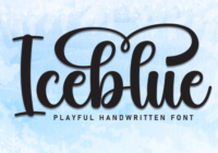 Iceblue Font - Featured Image