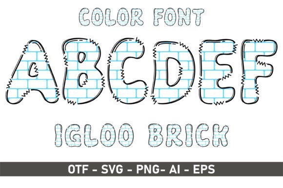 Igloo Brick Font - Featured Image