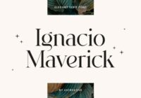 Ignacio Maverick Font - Featured Image