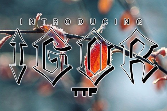 Igor Font - Featured Image