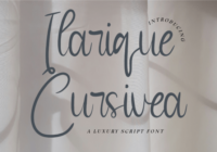 Ilarique Cursivea Font - Featured Image
