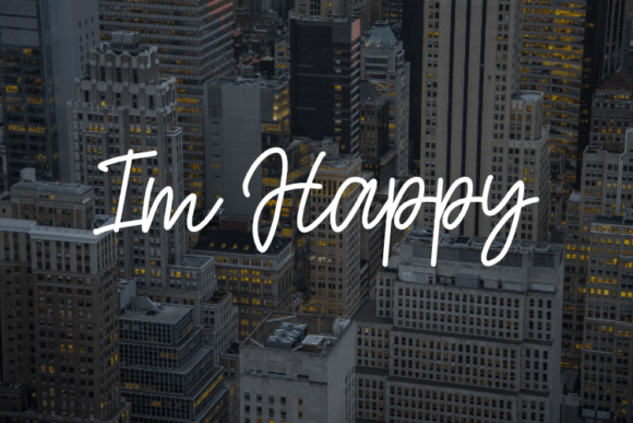 Im Happy Font - Featured Image