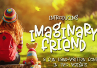 Imaginary Friend Font - Featured Image