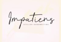 Impatiens Font - Featured Image