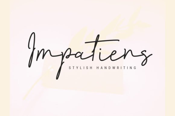 Impatiens Font - Featured Image