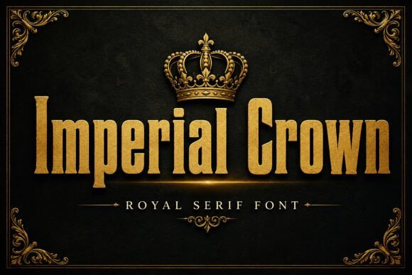 Imperial Crown Font - Featured Image