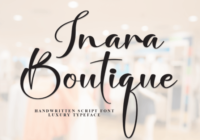 Inara Boutique Font Font - Featured Image