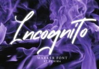 Incognito Font - Featured Image