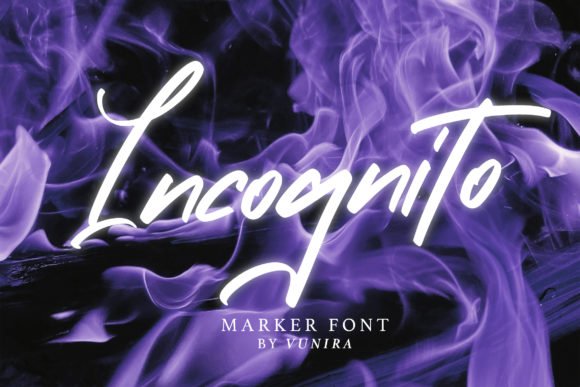 Incognito Font - Featured Image