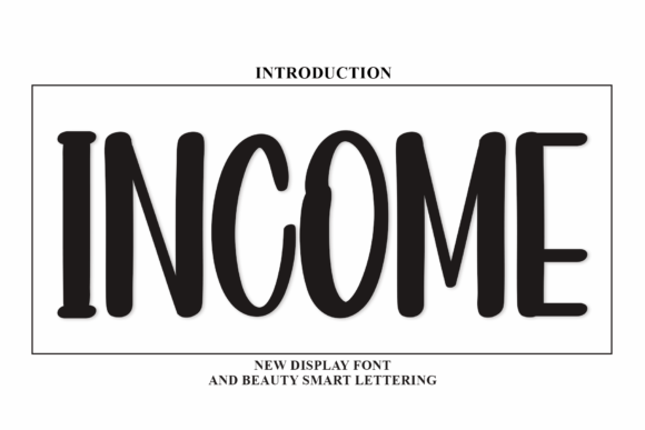 Income Font - Featured Image
