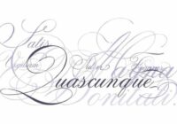 Indenture English Penman Font - Featured Image