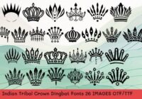 Indian Tribal Crown Font - Featured Image