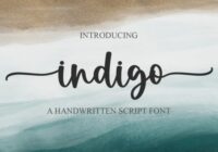 Indigo Font - Featured Image