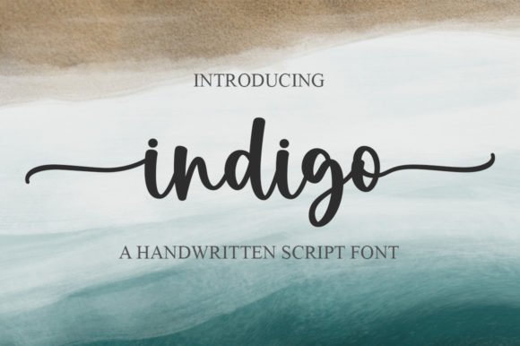 Indigo Font - Featured Image
