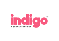 Indigo Font Duo Font - Featured Image