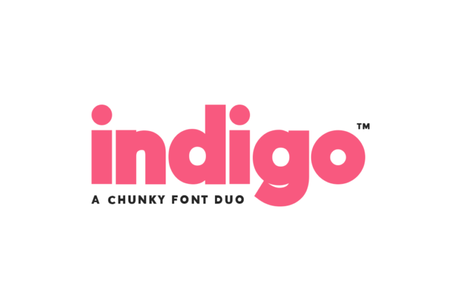 Indigo Font Duo Font - Featured Image
