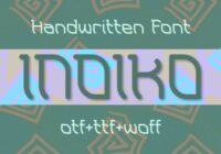 Indiko Font - Featured Image