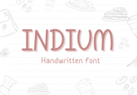 Indium Font - Featured Image