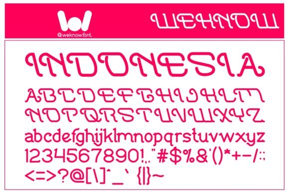 Indonesia Tanah Air Beta Font - Featured Image