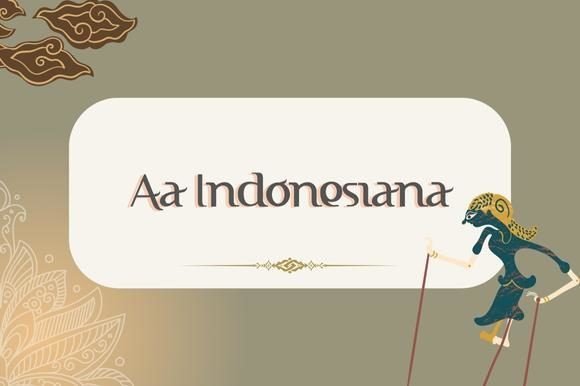Indonesiana Font - Featured Image