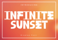 Infinite Sunset Font - Featured Image