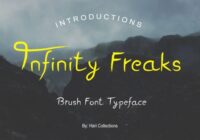 Infinity Freaks Font - Featured Image