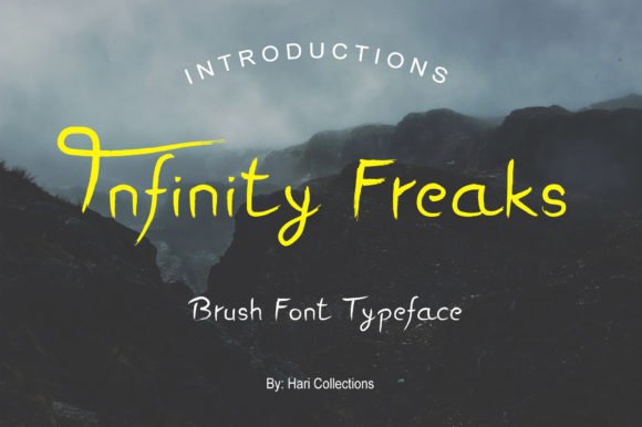 Infinity Freaks Font - Featured Image