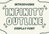 Infinity Outline Font - Featured Image