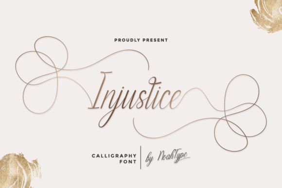 Injustice Font - Featured Image