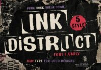 Ink District Font - Featured Image