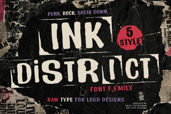 Ink District Font - Featured Image