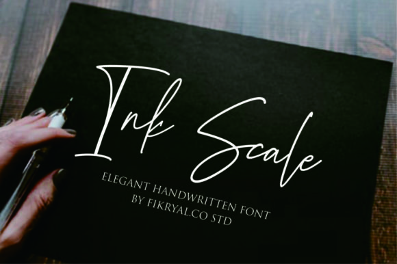 Ink Scale Font - Featured Image