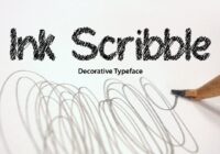 Ink Scribble Font - Featured Image