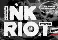 Inkriot Regular Font - Featured Image