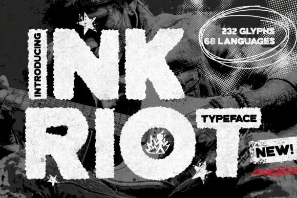Inkriot Regular Font - Featured Image
