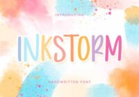 Inkstorm Font - Featured Image
